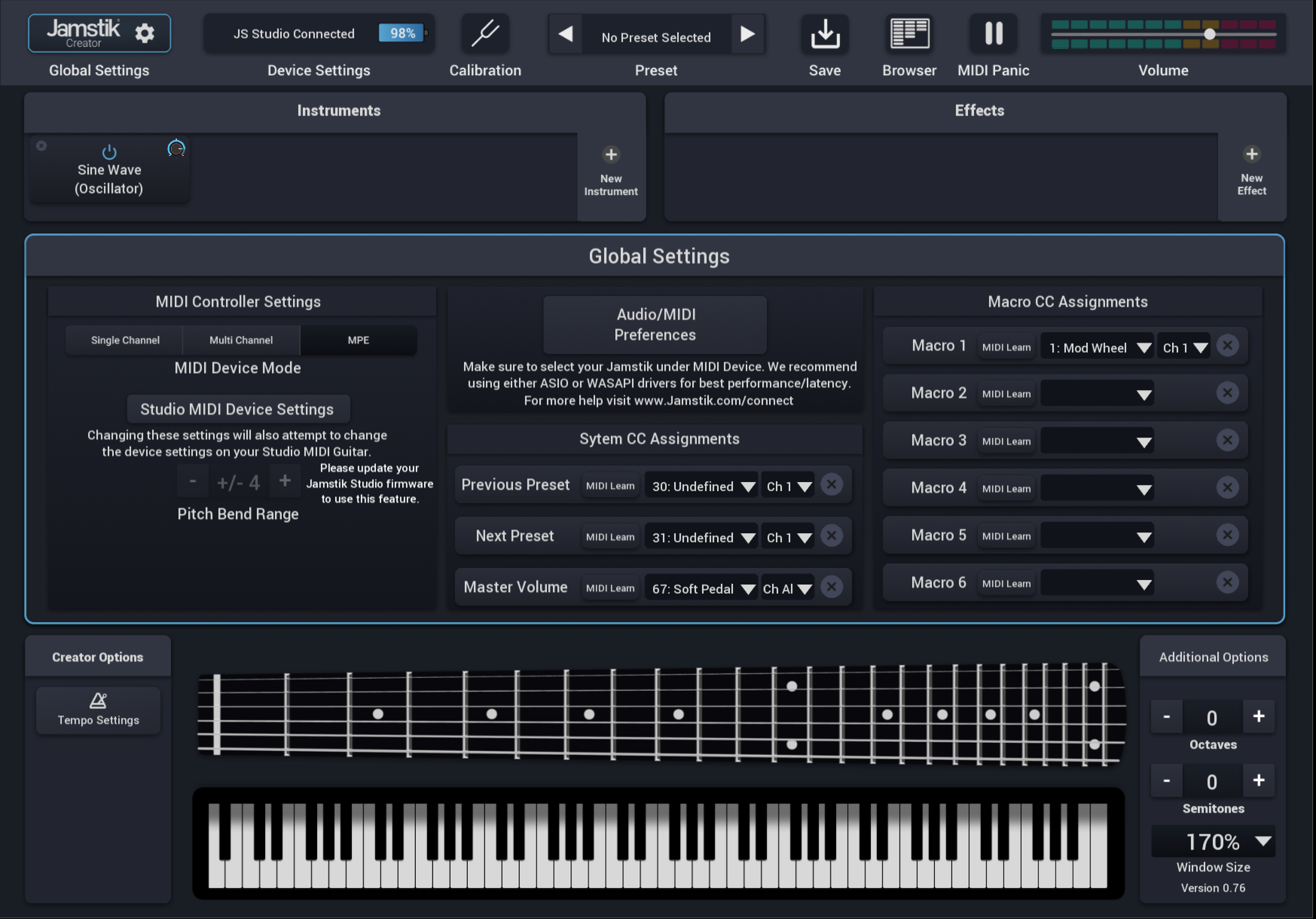 Jamstik Creator Software Guide Help Center